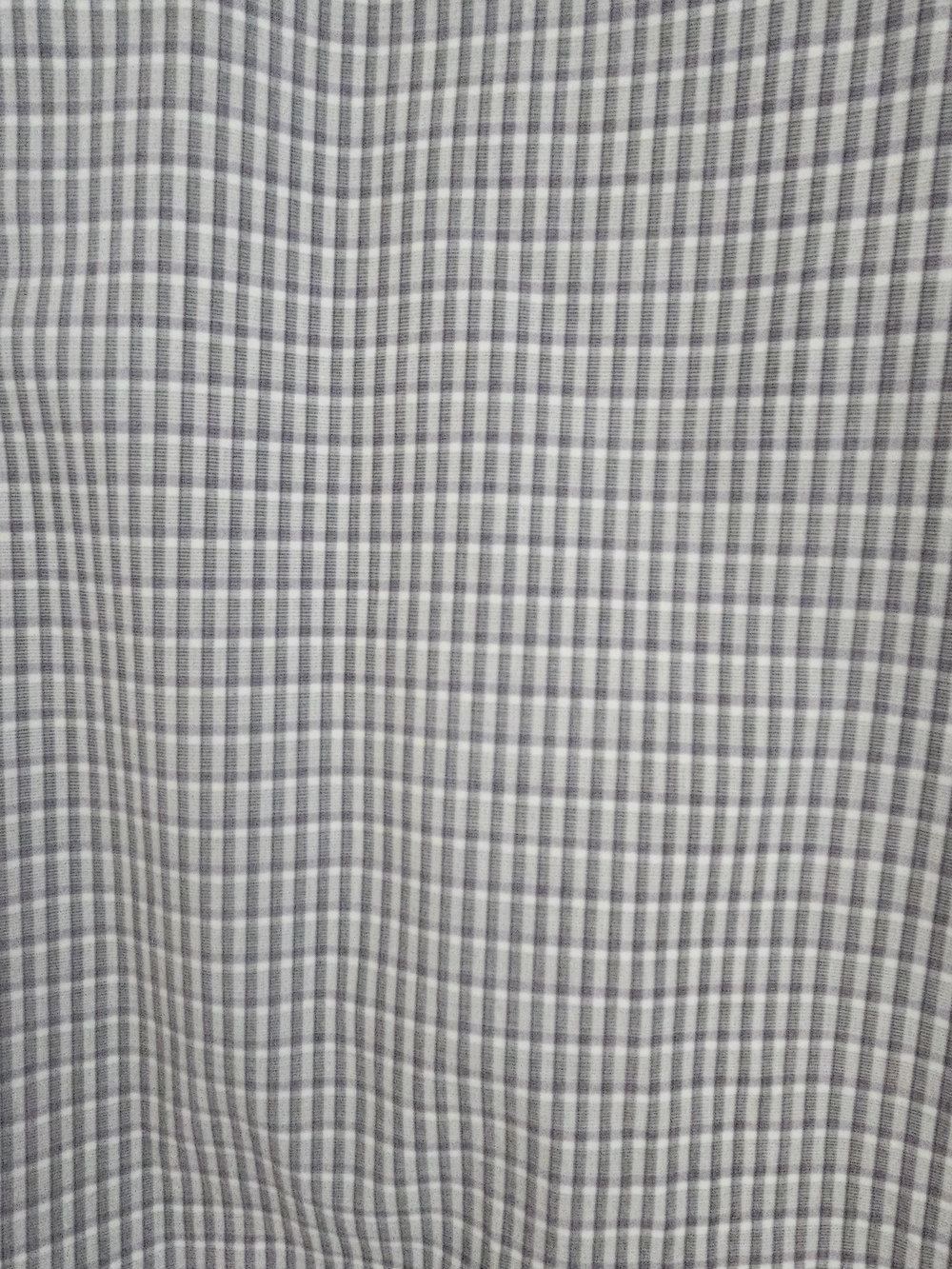 Calvin Klein Light Blue & White Micro-Check Dress Shirt - Picture 2 of 4